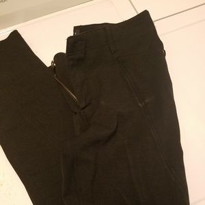 Black skinny leg pants